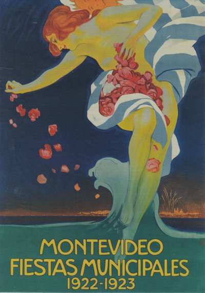 Festiwale miejskie w Montevideo, 1922. autorstwa Leopoldo Metlicovitz