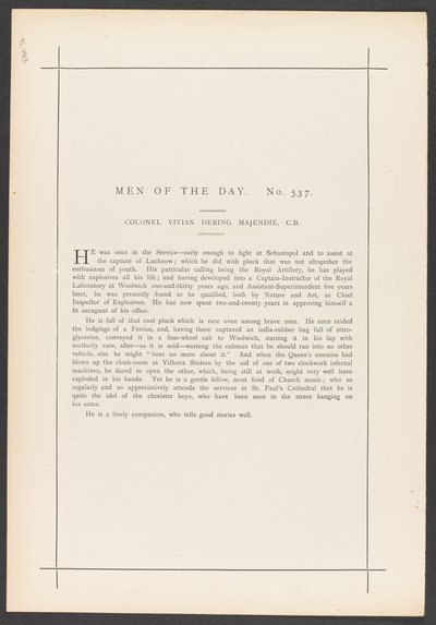 „Materiały wybuchowe” (chromolitho) autorstwa Leslie Matthew Ward