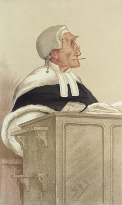 Szanowny Sir Anthony Cleasby autorstwa Leslie Matthew Ward