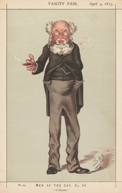 Vanity Fair: Men of the Day, nr 60, „Powieściopisarz” autorstwa Leslie Matthew (Spy) Ward