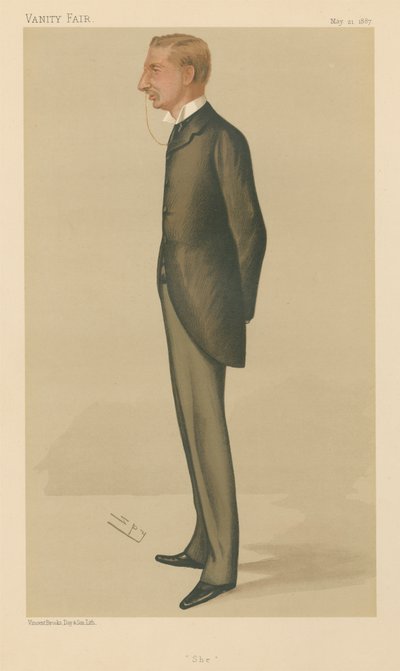 Ona, Henry Rider Haggard (seria Vanity Fair) autorstwa Leslie Matthew Spy Ward