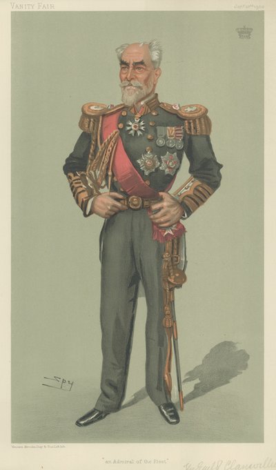 Admirał Earl Clanwilliam autorstwa Leslie Matthew Ward