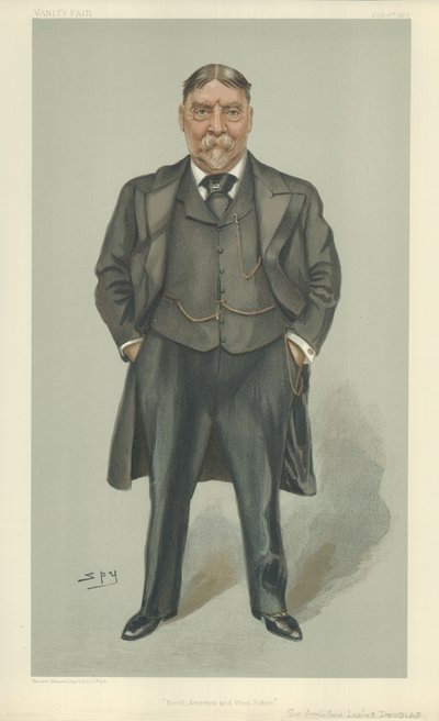 Admirał Sir Archibald Lucius Douglas autorstwa Leslie Matthew Ward