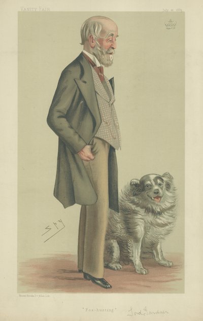 Alan Legge Gardner, Lord Gardner autorstwa Leslie Matthew Ward