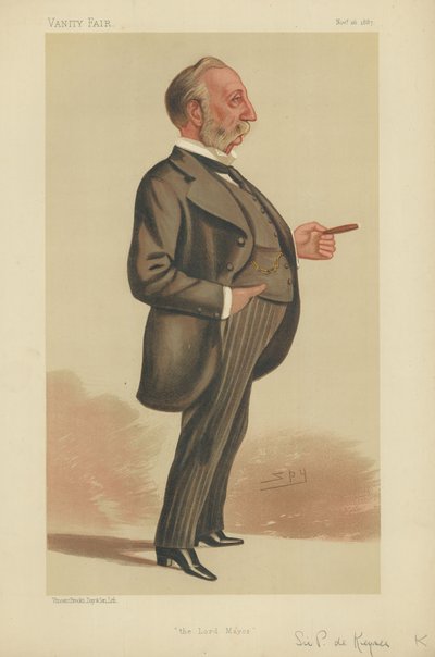 Radny Prawy Honor Polydore de Keyser autorstwa Leslie Matthew Ward