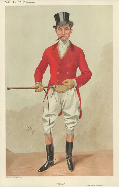 Alfred Curnick autorstwa Leslie Matthew Ward
