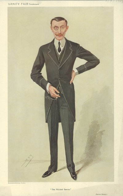 Baron George de Reuter autorstwa Leslie Matthew Ward