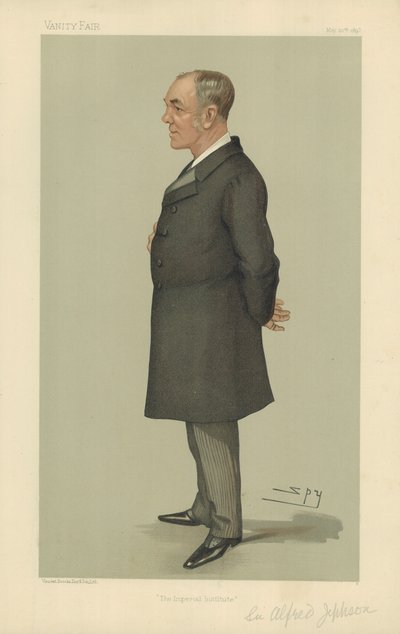 Kapitan Sir Alfred Jephson autorstwa Leslie Matthew Ward