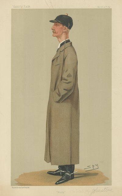 Kapitan Wentworth William Hope Johnstone autorstwa Leslie Matthew Ward