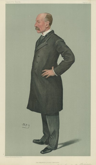 Pułkownik Sir Arthur Bigge autorstwa Leslie Matthew Ward