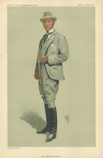 Pułkownik William Hall Walker autorstwa Leslie Matthew Ward