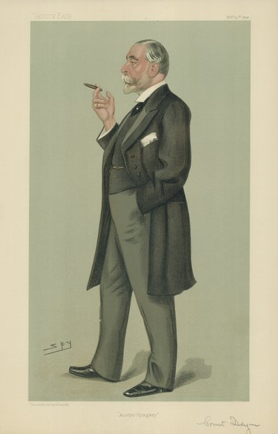 Hrabia Franz Deym autorstwa Leslie Matthew Ward