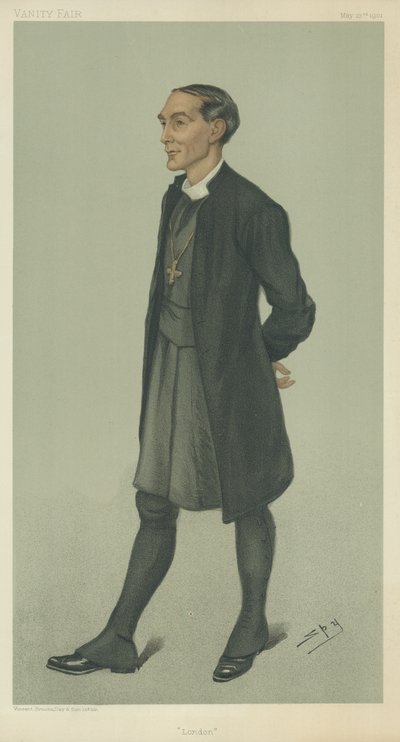 Dr Ingram, biskup Londynu autorstwa Leslie Matthew Ward