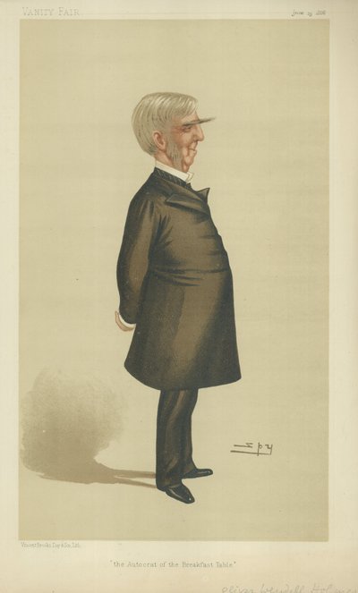 Dr Oliver Wendell Holmes autorstwa Leslie Matthew Ward