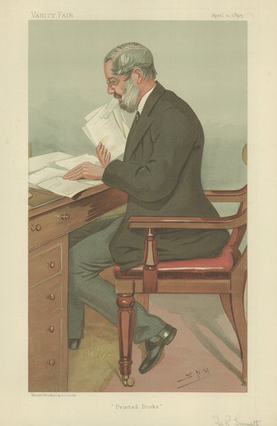 Dr Richard Garnett autorstwa Leslie Matthew Ward