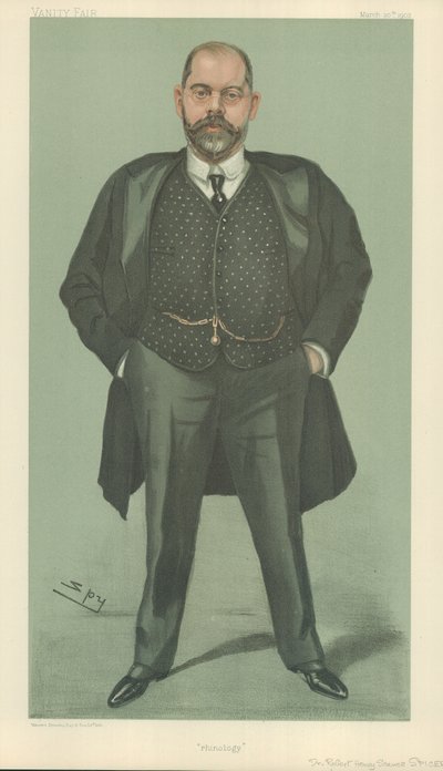 Dr Robert Henry Scanes Spicer, Rynologia, 20 marca 1902, komiks Vanity Fair autorstwa Leslie Matthew Ward