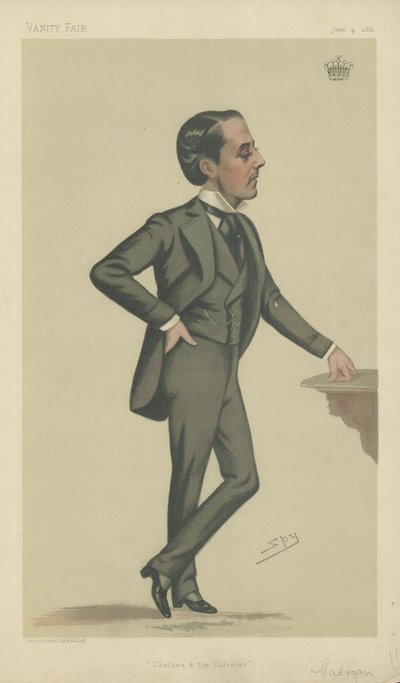 Hrabia Cadogan autorstwa Leslie Matthew Ward