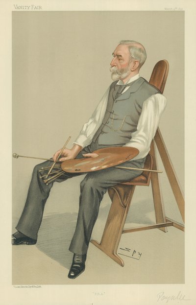 Edward J. Poynter autorstwa Leslie Matthew Ward