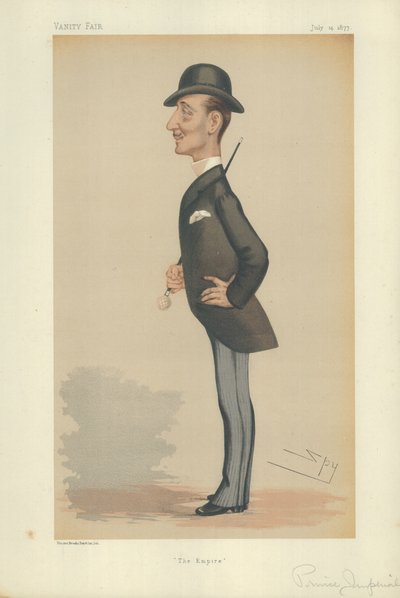 Eugene Louis Jean Joseph, HIH The Prince Imperial autorstwa Leslie Matthew Ward