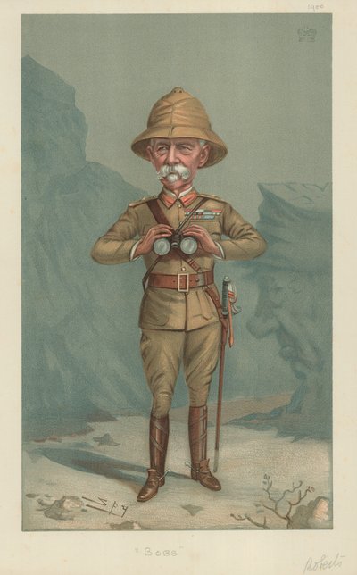 Marszałek polny Lord Roberts, Bobs, 21 czerwca 1900 r., komiks Vanity Fair autorstwa Leslie Matthew Ward