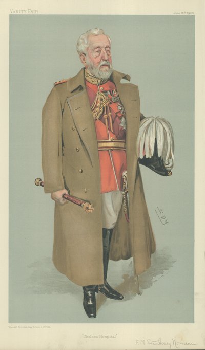Feldmarszałek Sir Henry Wylie Norman autorstwa Leslie Matthew Ward