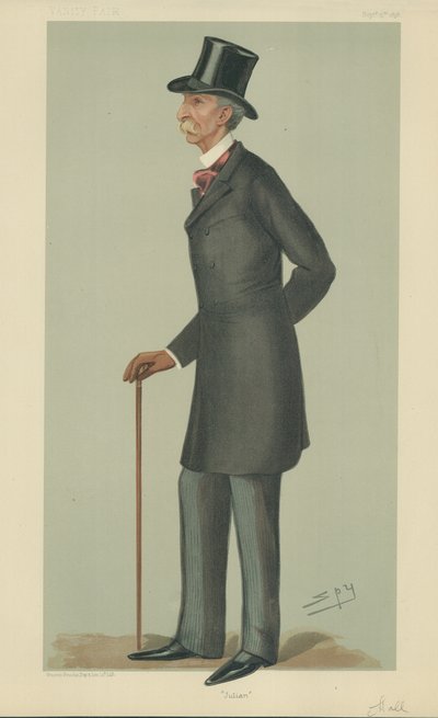 Generał Julian Hamilton Hall autorstwa Leslie Matthew Ward