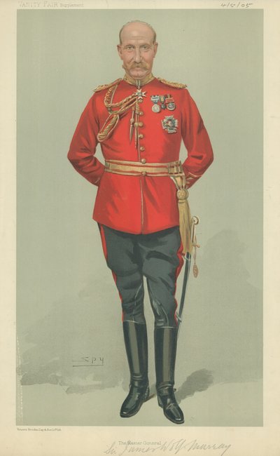Generał Sir James Wolfe Murray autorstwa Leslie Matthew Ward