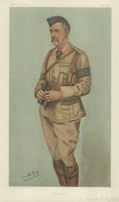 Generał Hon Neville Gerard Lyttleton autorstwa Leslie Matthew Ward