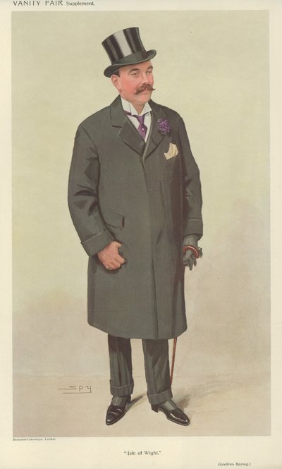 Godfrey Baring autorstwa Leslie Matthew Ward