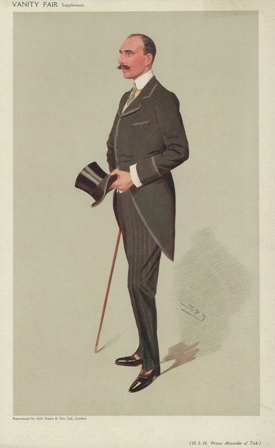 HSH Książę Teck autorstwa Leslie Matthew Ward