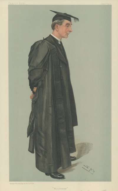 Hubert Burge, dyrektor Winchester autorstwa Leslie Matthew Ward