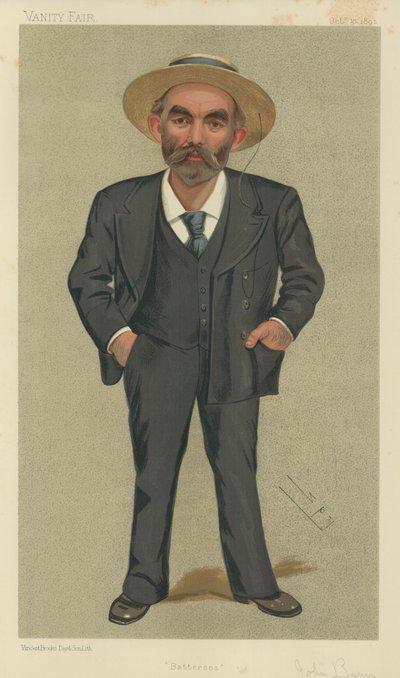 John Burns autorstwa Leslie Matthew Ward