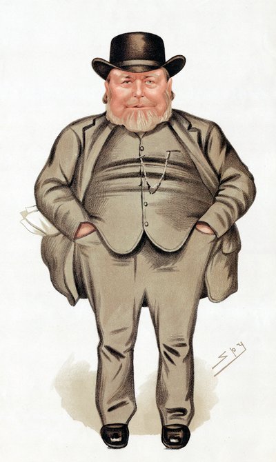 Joseph Arch 1826-1919, angielski robotnik rolny, związkowiec i polityk, 1886 autorstwa Leslie Matthew Ward