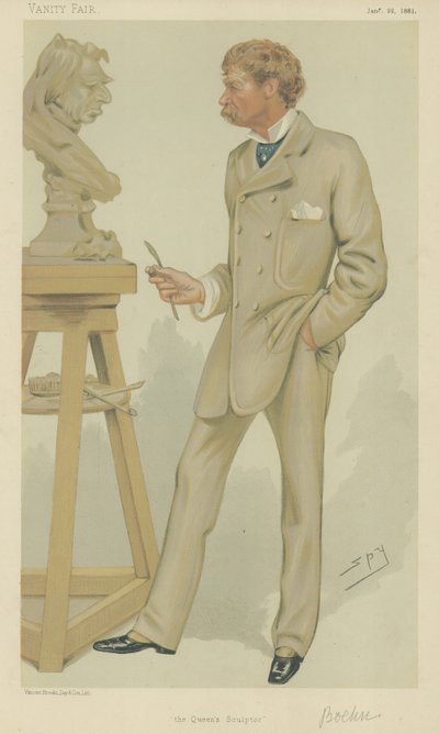 Józef Boehm autorstwa Leslie Matthew Ward