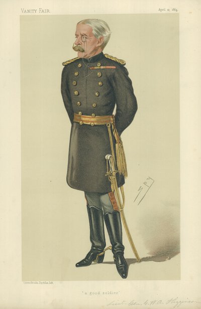 Generał porucznik George Wentworth Alexander Higginson autorstwa Leslie Matthew Ward