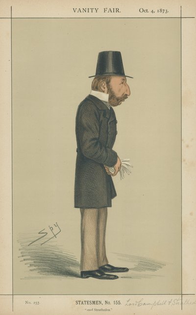 Lord Campbell i Stathenden autorstwa Leslie Matthew Ward