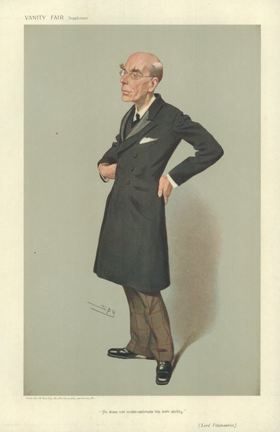 Lord Fitzmaurice autorstwa Leslie Matthew Ward