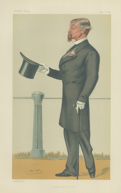 Generał dywizji Charles Craufurd Fraser autorstwa Leslie Matthew Ward