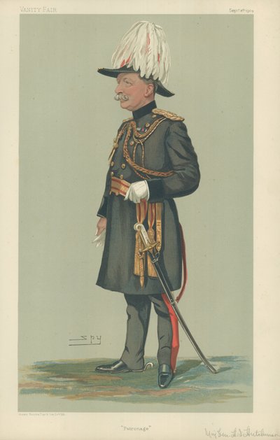 Generał dywizji H D Hutchinson autorstwa Leslie Matthew Ward