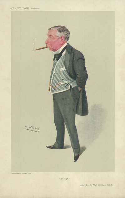 Generał dywizji Sir Hugh McCalmont autorstwa Leslie Matthew Ward