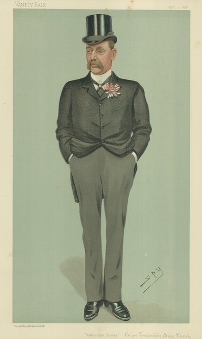 Major Frederick Carne Rasch autorstwa Leslie Matthew Ward
