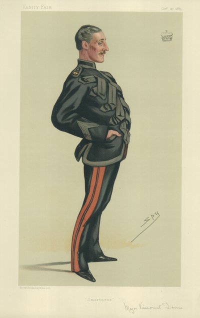 Major wicehrabia Downe autorstwa Leslie Matthew Ward
