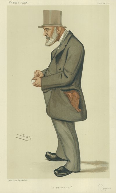 Pan James Edwin Thorold Rogers autorstwa Leslie Matthew Ward