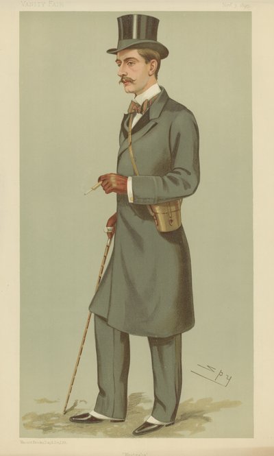Pan Albert Frederick Calvert autorstwa Leslie Matthew Ward