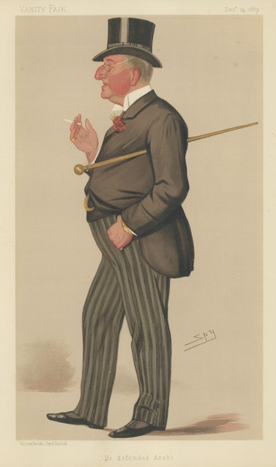 Pan Alexander Meyrick Broadley autorstwa Leslie Matthew Ward