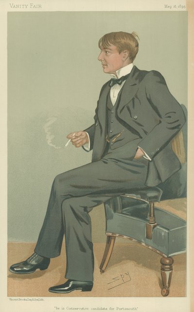 Pan Alfred Charles Harmsworth autorstwa Leslie Matthew Ward