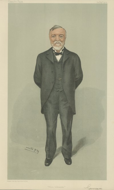 Pan Andrew Carnegie autorstwa Leslie Matthew Ward
