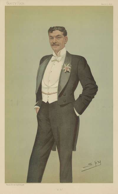 pan Arthur Bourchier autorstwa Leslie Matthew Ward