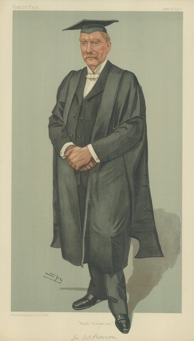 Pan Arthur Christopher Benson autorstwa Leslie Matthew Ward