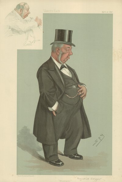 Pan Augustus Helder autorstwa Leslie Matthew Ward